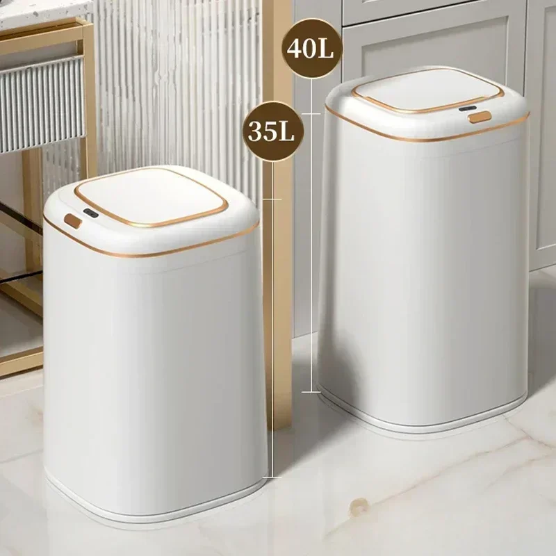 Commercial Kitchen Trash Can - 20/35/40l lata de lixo inteligente grande