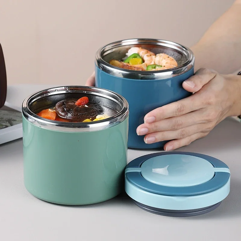 Food Warmer Display - Frasco de comida isolado de 630/1000ml,