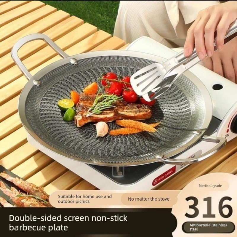 Commercial Kitchen Appliances - Panela de Grelhar Multifuncional em Aço