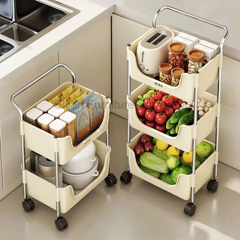 Commercial Kitchen Ceiling - Carrinho de Cozinha com Rodas, Estante