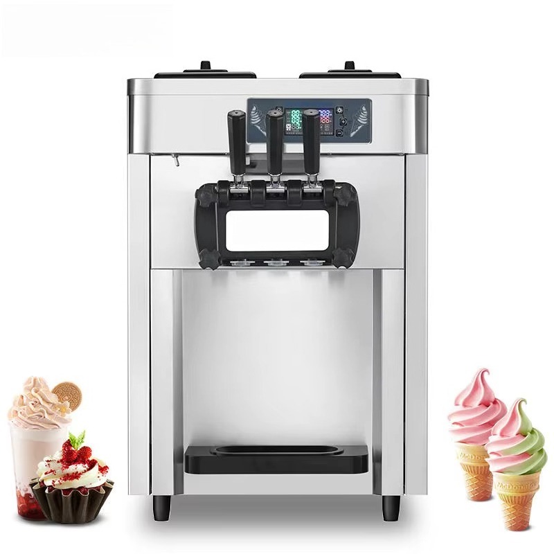 Commercial Ice Maker - Máquina de Sorvete Automática Profissional Comercial,