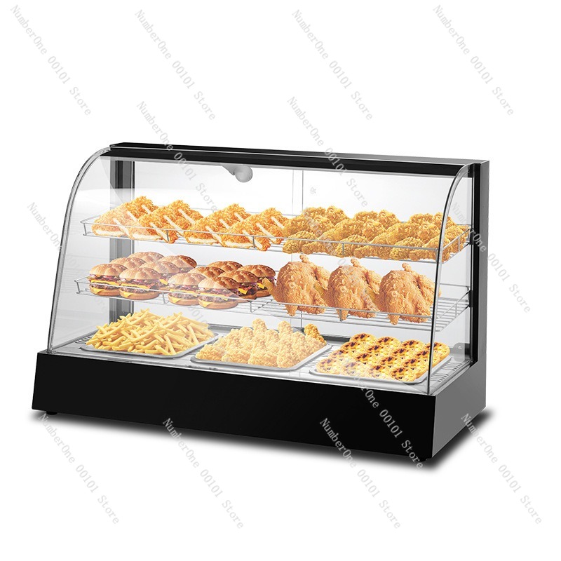 Food Warmer Display - Armário de exibição comercial para alimentos