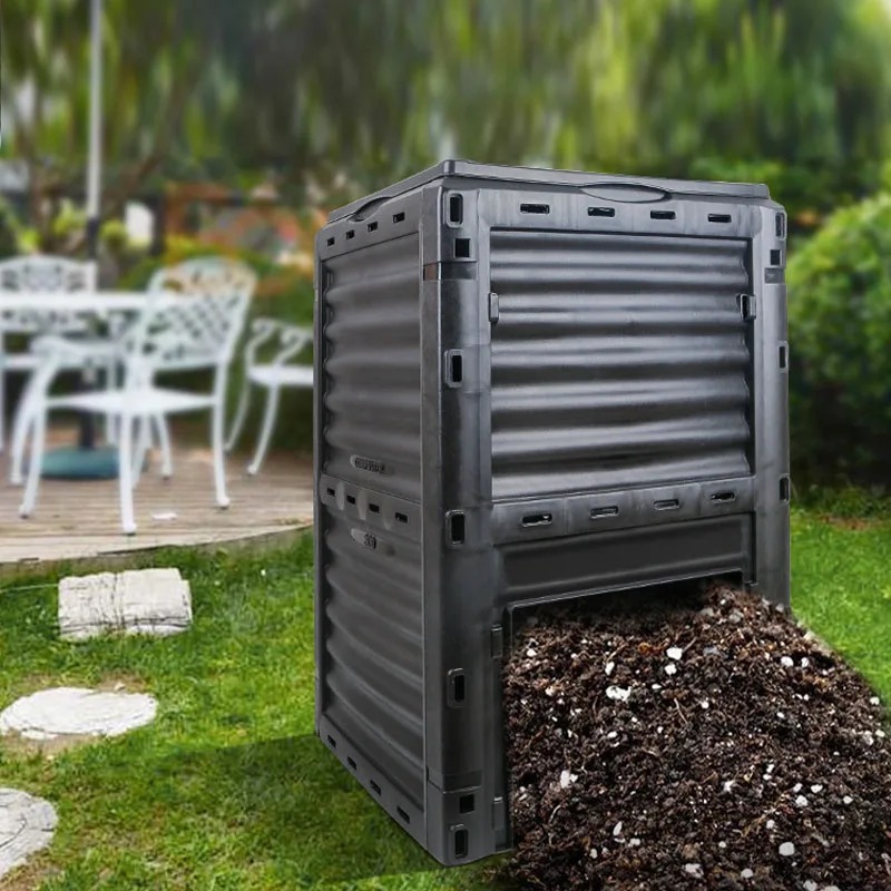 Commercial Kitchen Trash Can - Composteira de Jardim para Resíduos de