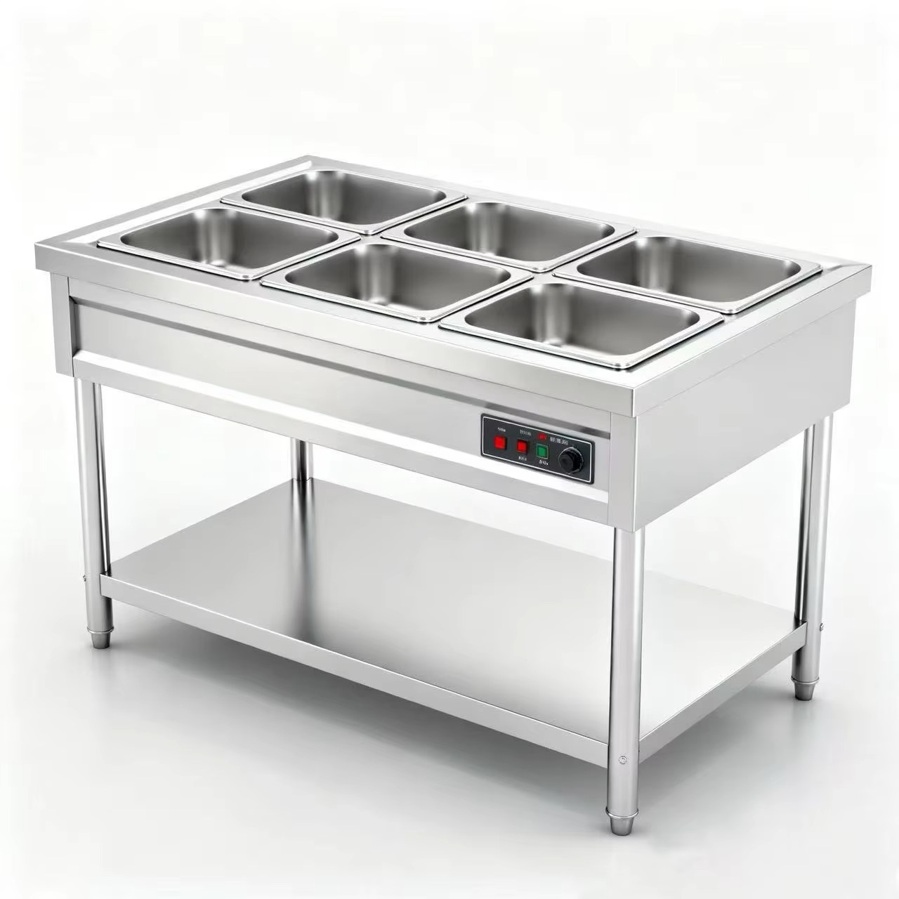 Food Warmer Display - Estufa Elétrica Comercial para Buffet de
