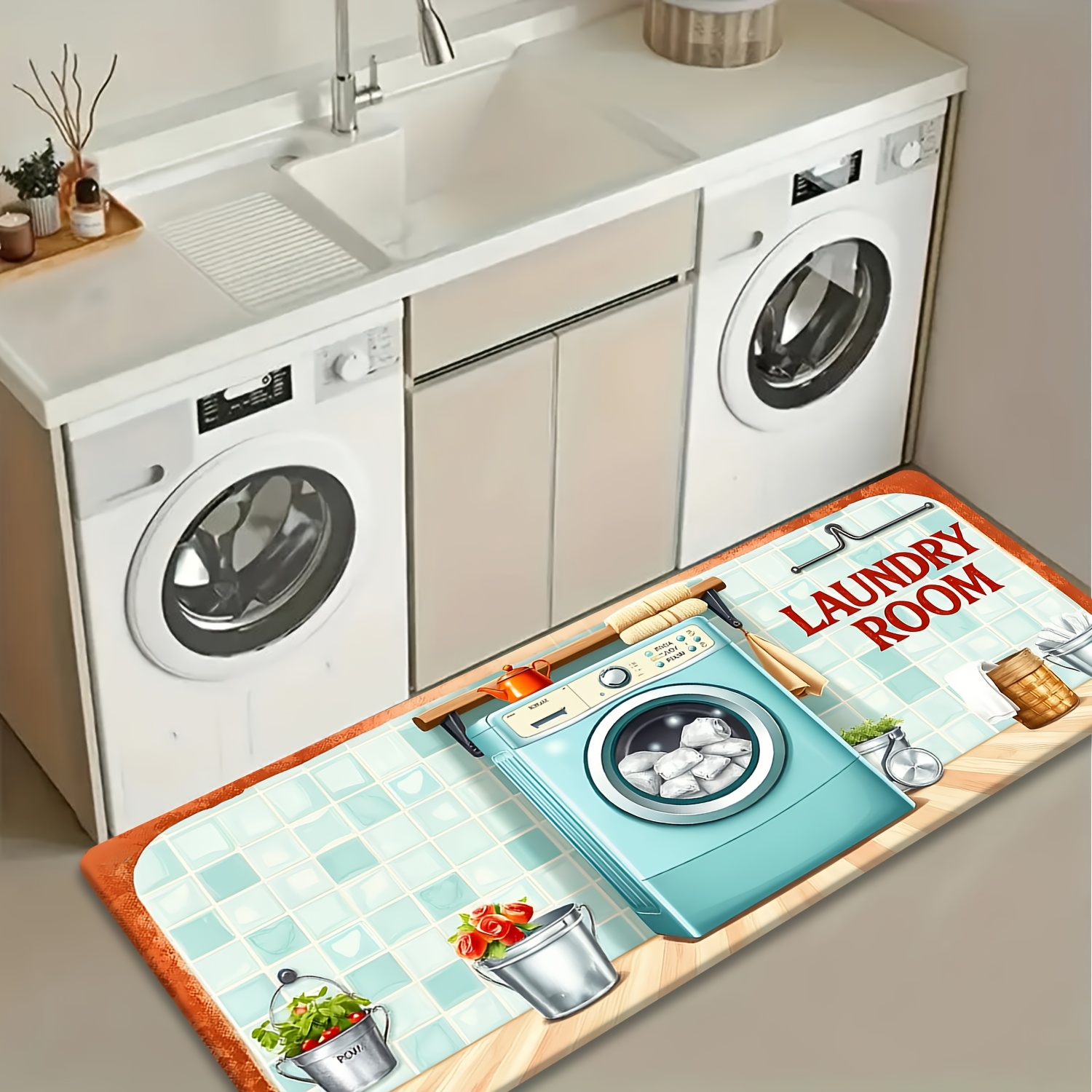 Commercial Kitchen Tile Flooring - Tapete Longo Aconchegante e Durável com