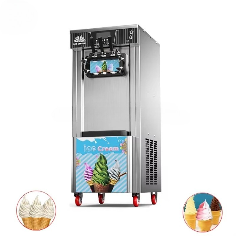 Commercial Ice Maker - Máquina Comercial de Fazer Sorvete Soft,