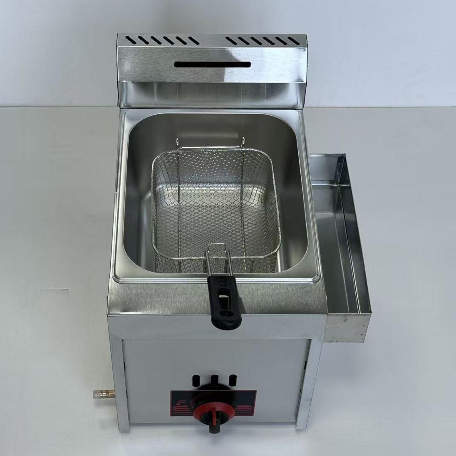 Commercial Kitchen Appliances - Fritadeira a Gás Comercial, Fritadeira Profunda,