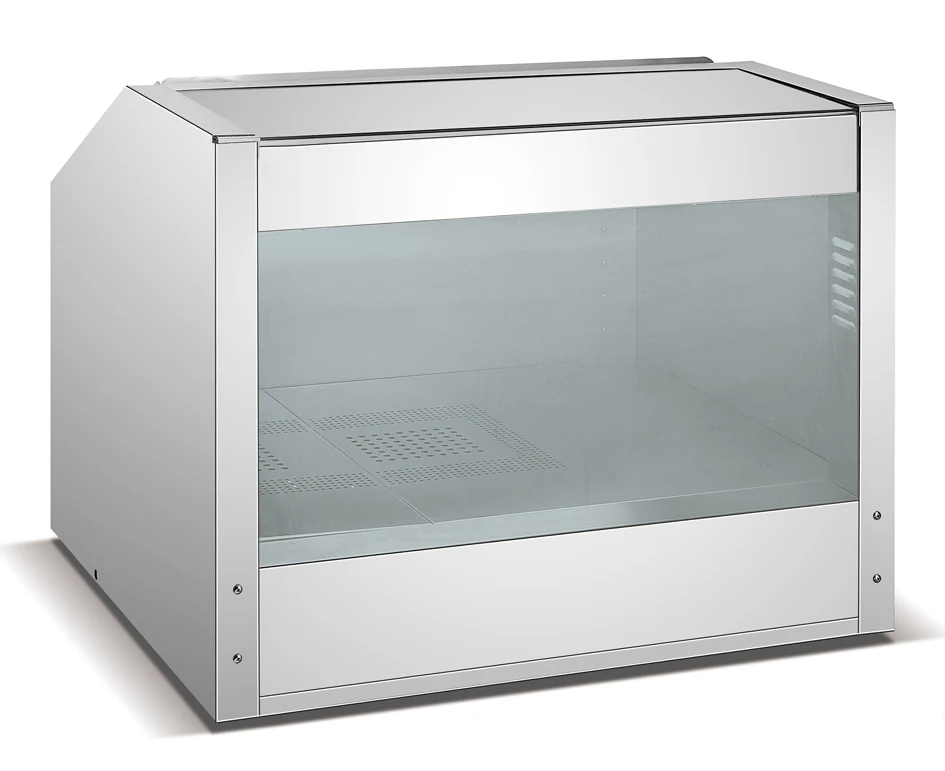 Food Warmer Display - Armário Comercial de Isolamento para Pipoca