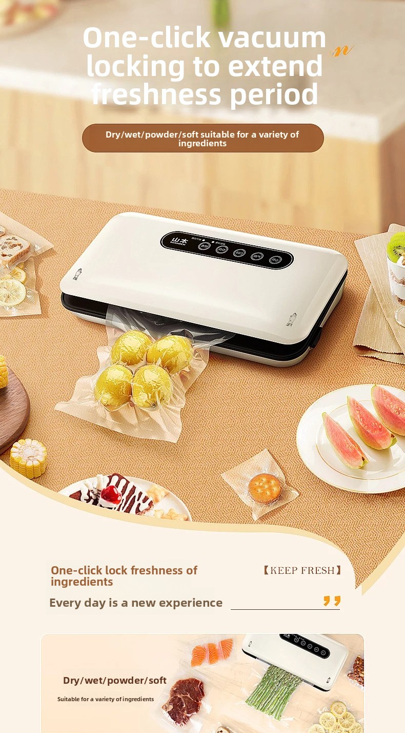 Máquina Seladora a Vácuo Mini  - Vacuum Sealer avaliação e preço
