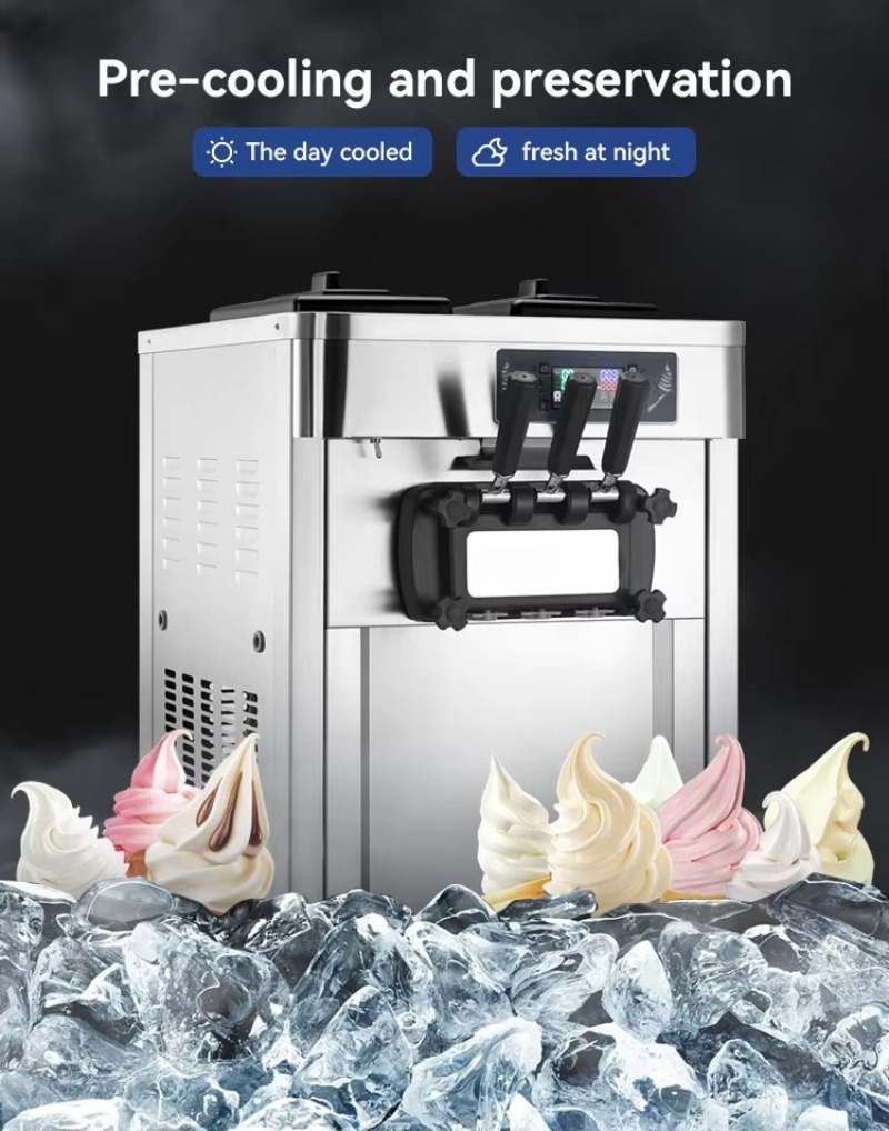 Máquina de Sorvete Automática  - Commercial Ice Maker avaliação e preço