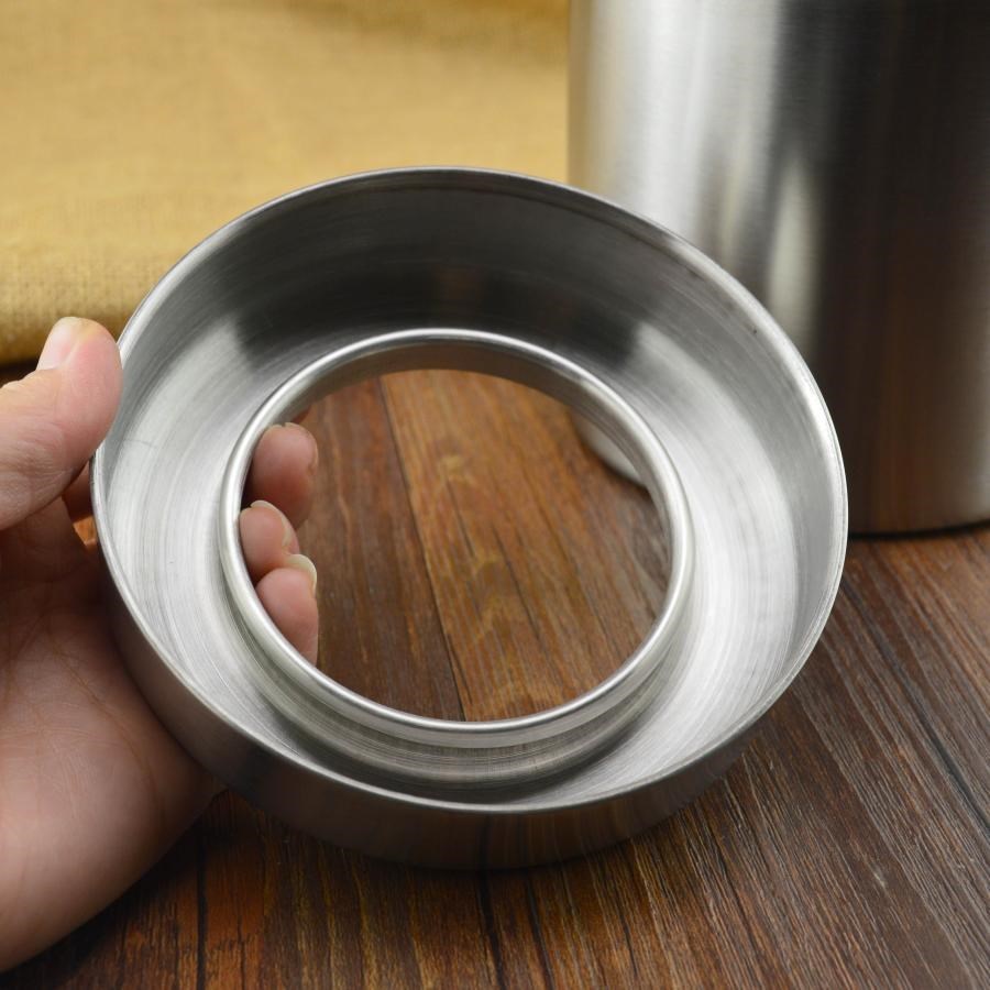 Lixeira de aço inoxidável para - Commercial Kitchen Trash Can avaliação e preço