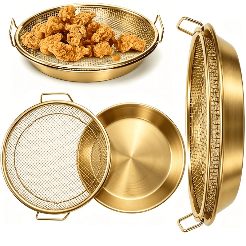 Cesto de Malha Dourado Reforça - Commercial Kitchen Appliances avaliação e preço