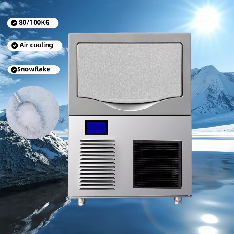 Máquina de gelo em cubos autom - Commercial Ice Maker avaliação e preço