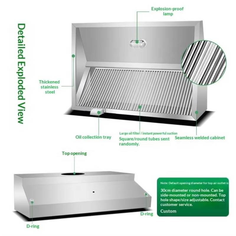 Exaustor Comercial Personalizá - Commercial Kitchen Hoods avaliação e preço