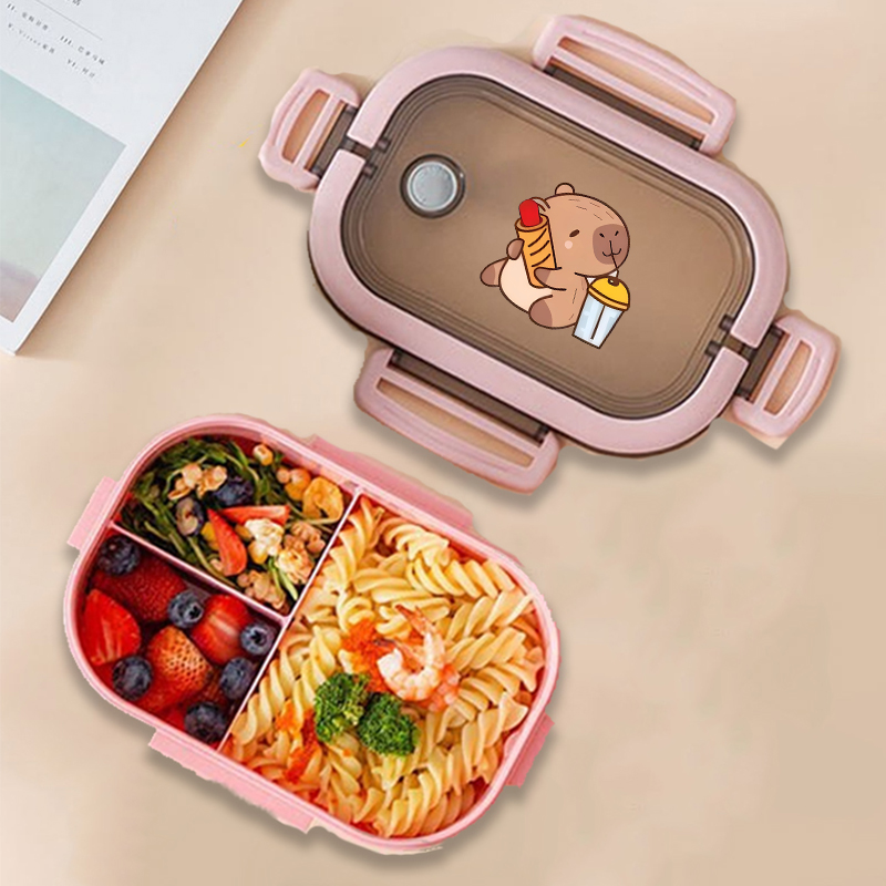 Capivara bento lancheira anime - Commercial Kitchen Organization avaliação e preço