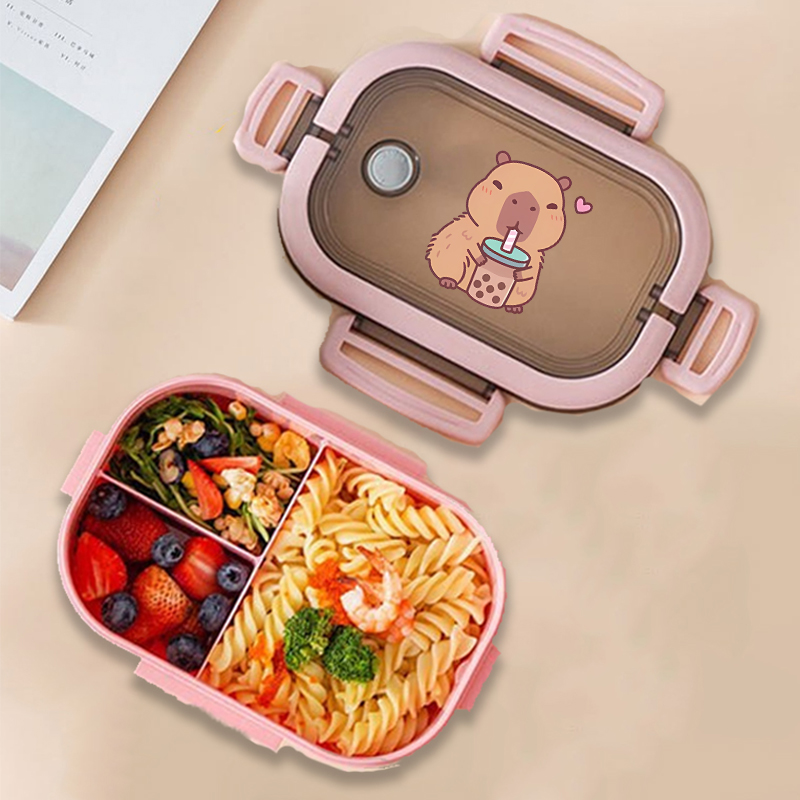 Capivara bento lancheira anime - Commercial Kitchen Organization avaliação e preço