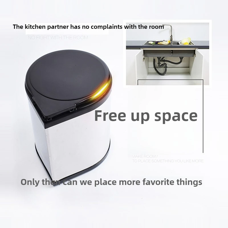 Lixeira Premium Retrátil para  - Commercial Kitchen Trash Can avaliação e preço