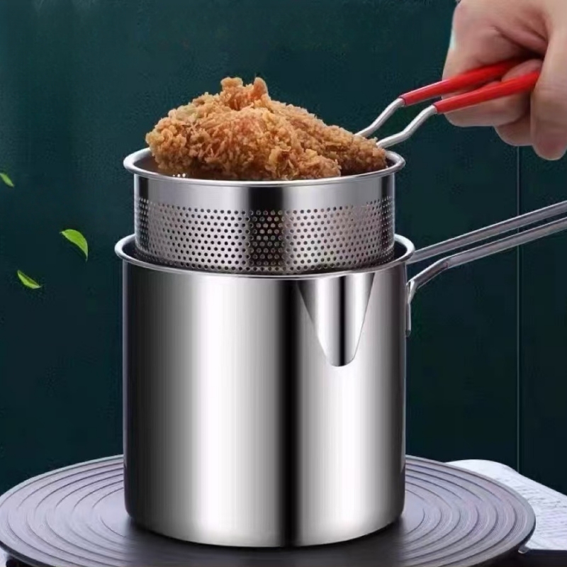 Panela de fritadeira de aço in - Commercial Kitchen Appliances avaliação e preço