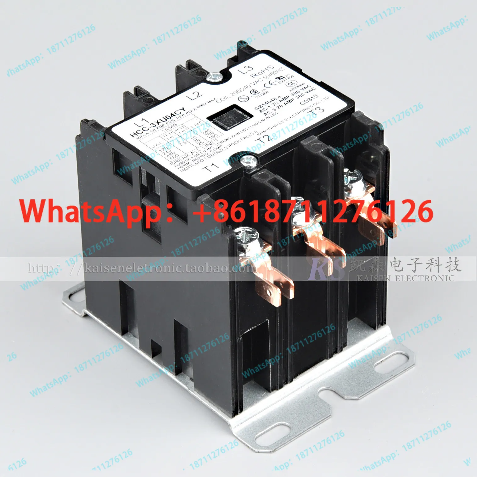 Contator CA Trifásico HCC-3XU0 - Commercial Kitchen Ceiling avaliação e preço