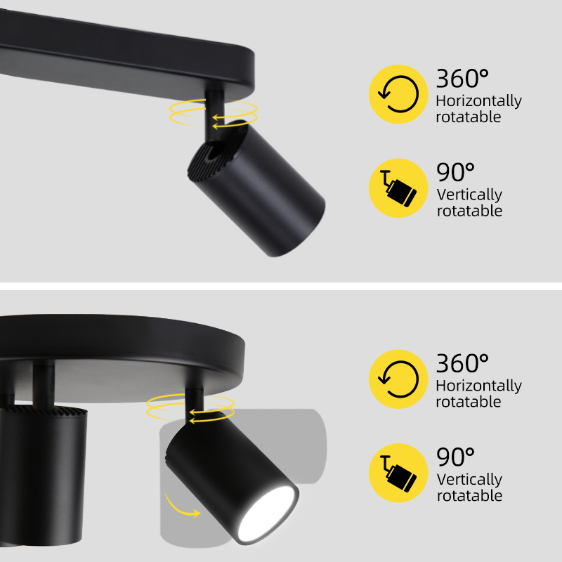 Gu10 led pista luz holofote 11 - Commercial Kitchen Ceiling avaliação e preço