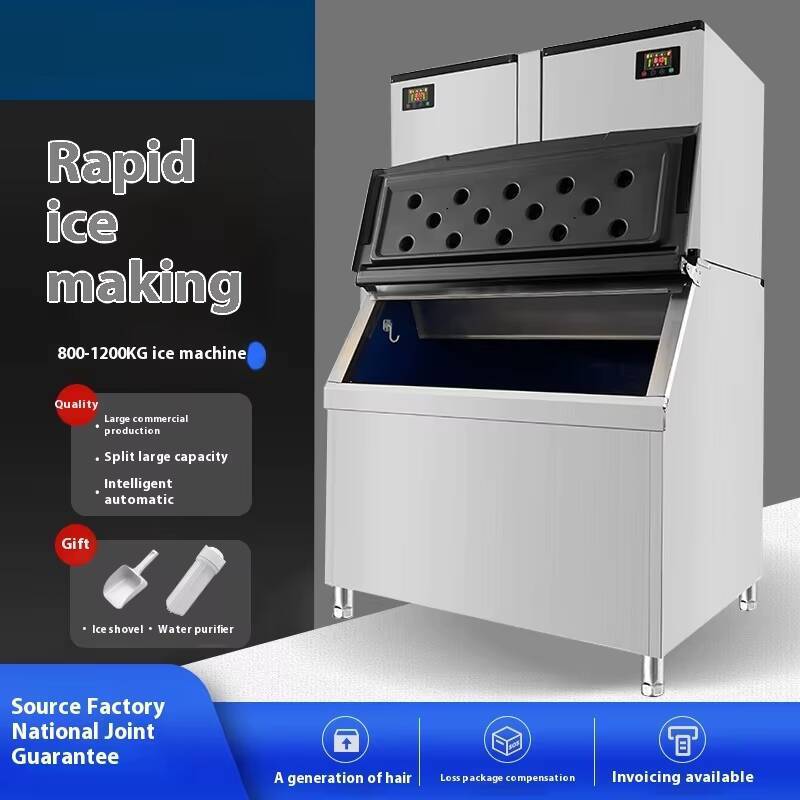 1000Kg Comercial Grande Capaci - Commercial Ice Maker avaliação e preço