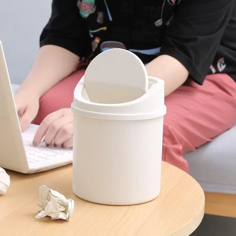 Mini Lixeira de Mesa com Tampa - Commercial Kitchen Trash Can avaliação e preço