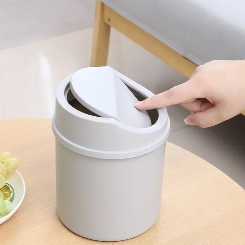 Mini Lixeira de Mesa com Tampa - Commercial Kitchen Trash Can avaliação e preço