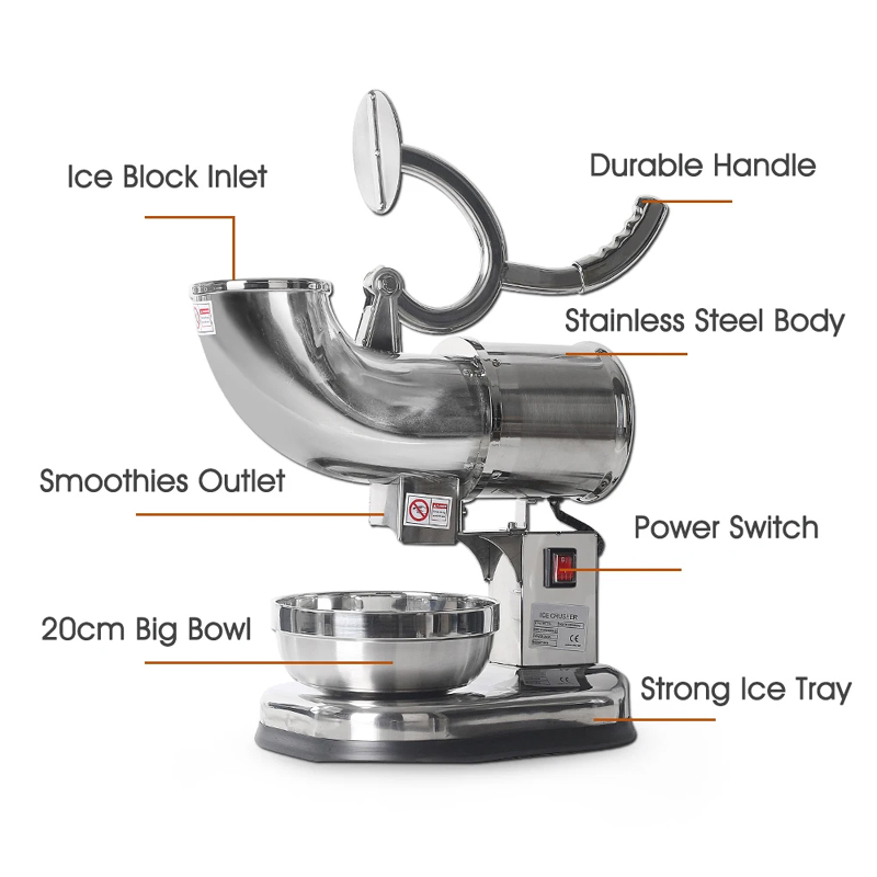 Máquina elétrica de cone de ne - Commercial Ice Maker avaliação e preço