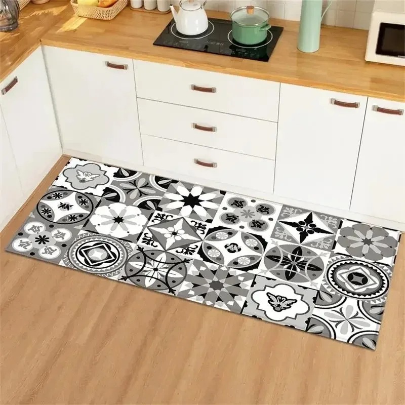 Azul amarelo vintage telha col - Commercial Kitchen Tile Flooring avaliação e preço