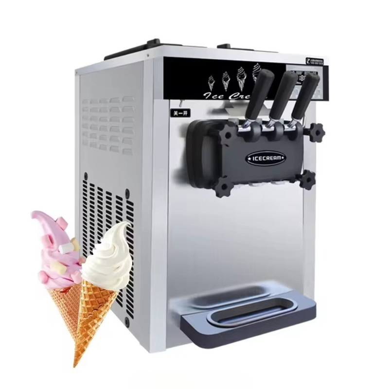 Máquina de Sorvete Soft Serve  - Commercial Ice Maker avaliação e preço