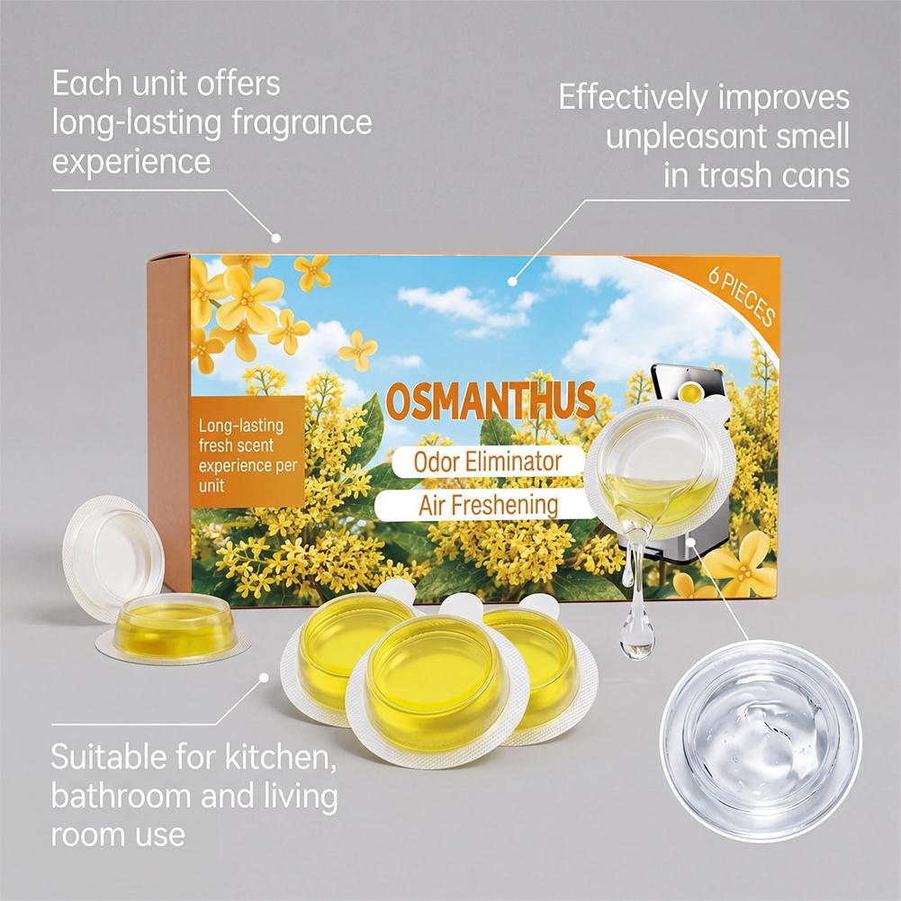 Pacote com 6 Gel Aromatizante  - Commercial Kitchen Trash Can avaliação e preço