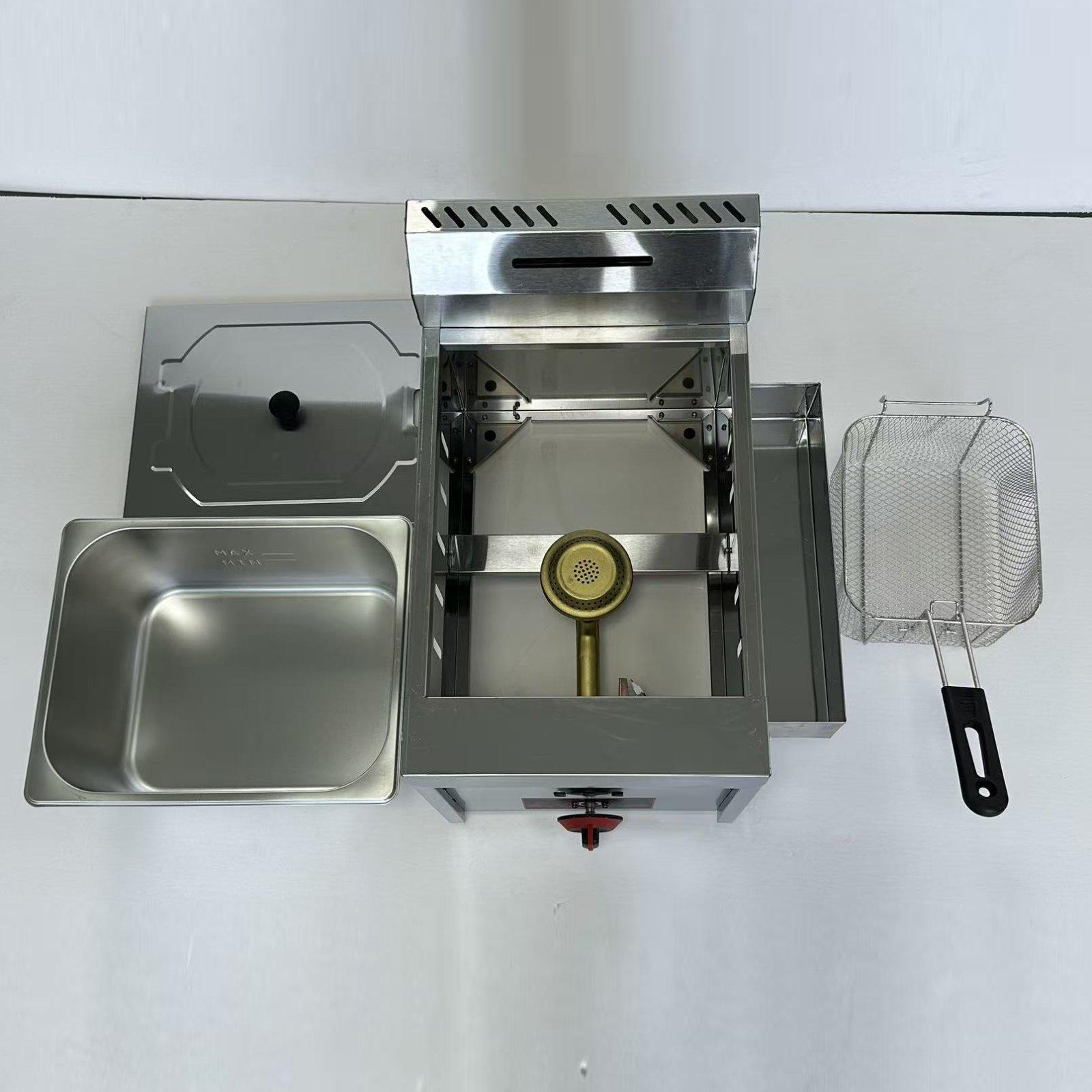 Fritadeira a Gás Comercial, Fr - Commercial Kitchen Appliances avaliação e preço