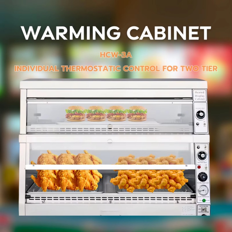 Expositor Aquecido Estilo KFC  - Food Warmer Display avaliação e preço