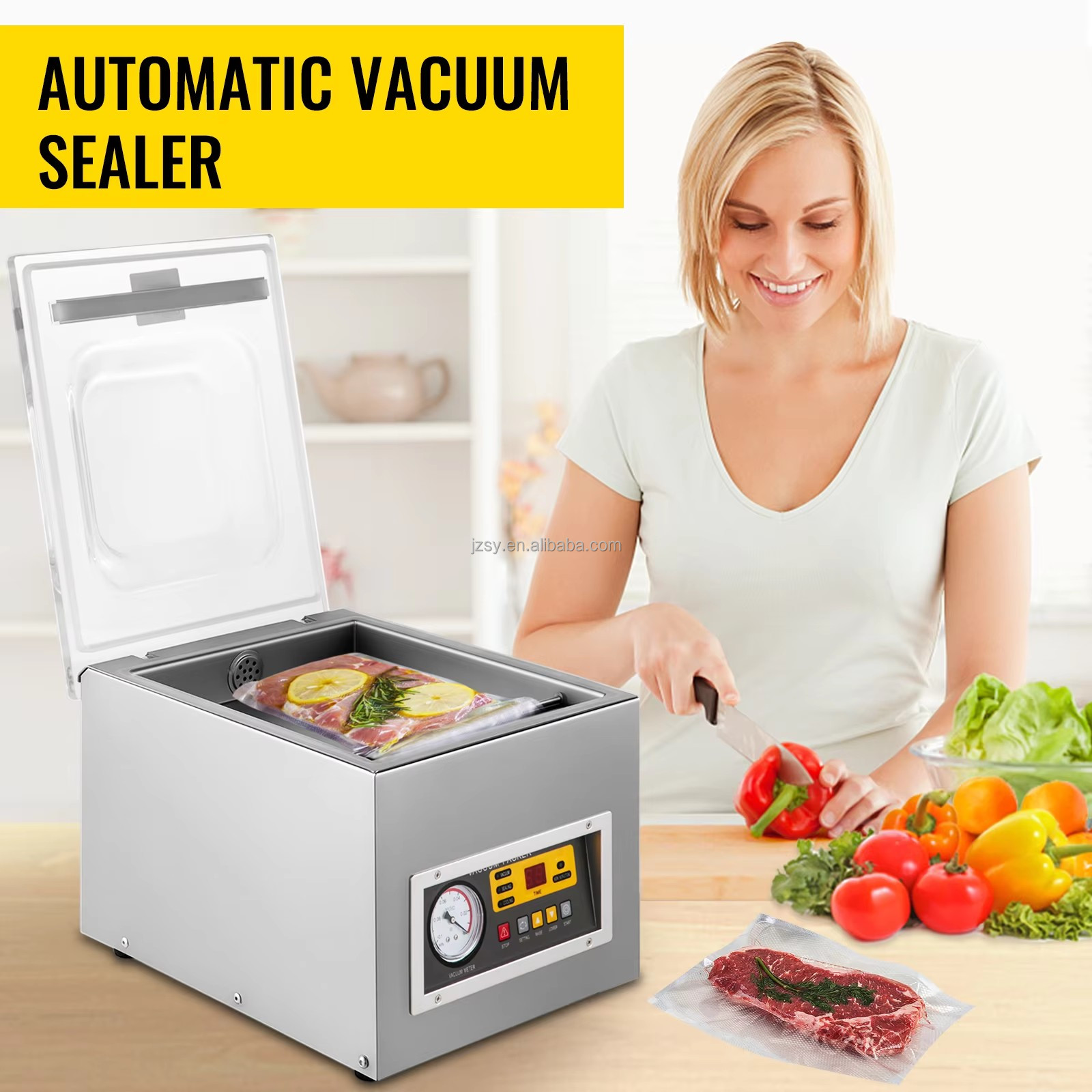 Máquina de embalagem a vácuo c - Vacuum Sealer avaliação e preço