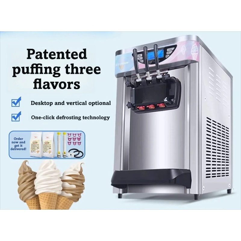 Máquina Comercial de Sorvete S - Commercial Ice Maker avaliação e preço