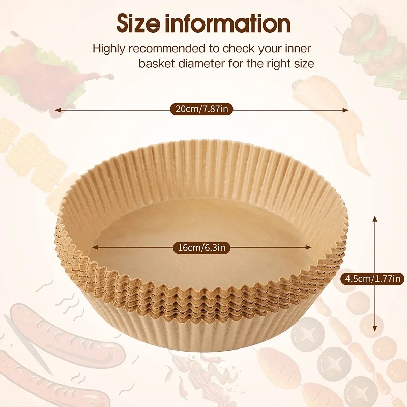 Forros de Papel para Fritadeir - Commercial Kitchen Appliances avaliação e preço