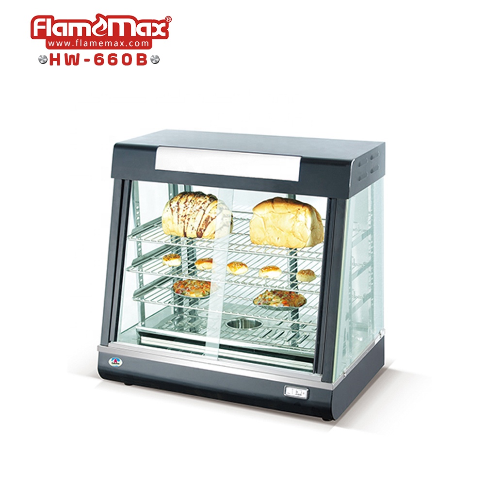 Aquecedor comercial de aliment - Food Warmer Display avaliação e preço