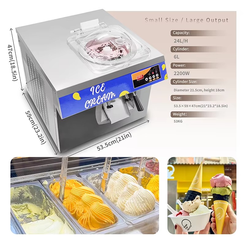 Máquina de Sorvete Comercial D - Commercial Ice Maker avaliação e preço