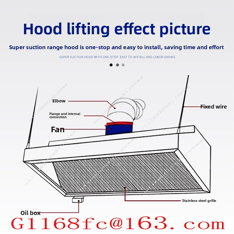 Coifa de Aço Inoxidável para C - Commercial Kitchen Hoods avaliação e preço